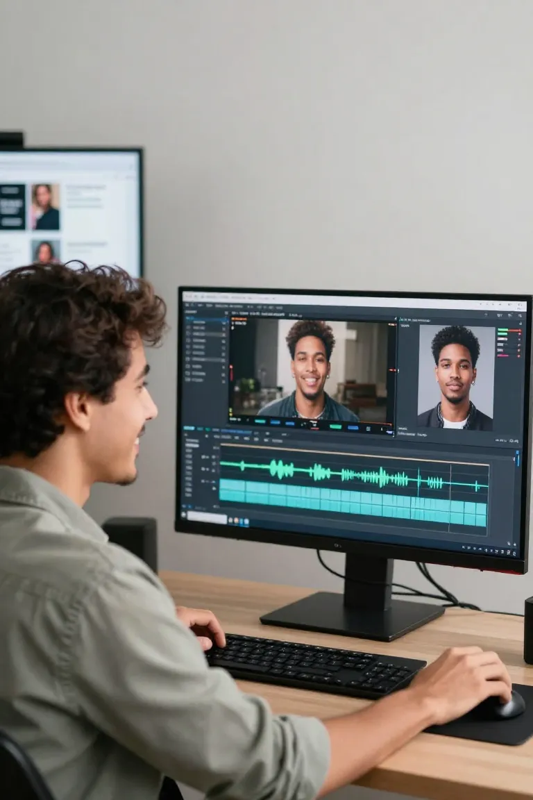 Para Vídeo: Lip Sync em 30 Segundos - Depois