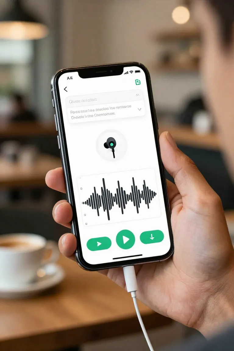 Com IA: Vozes Ultra-Realistas - Antes