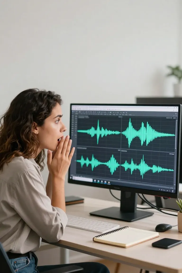 Com IA: Vozes Ultra-Realistas - Depois