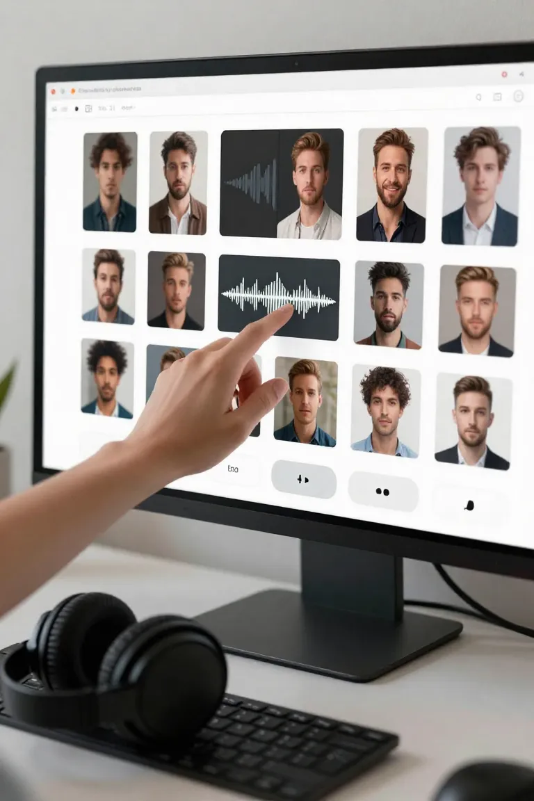 Masculina: Grave e Profissional - Antes