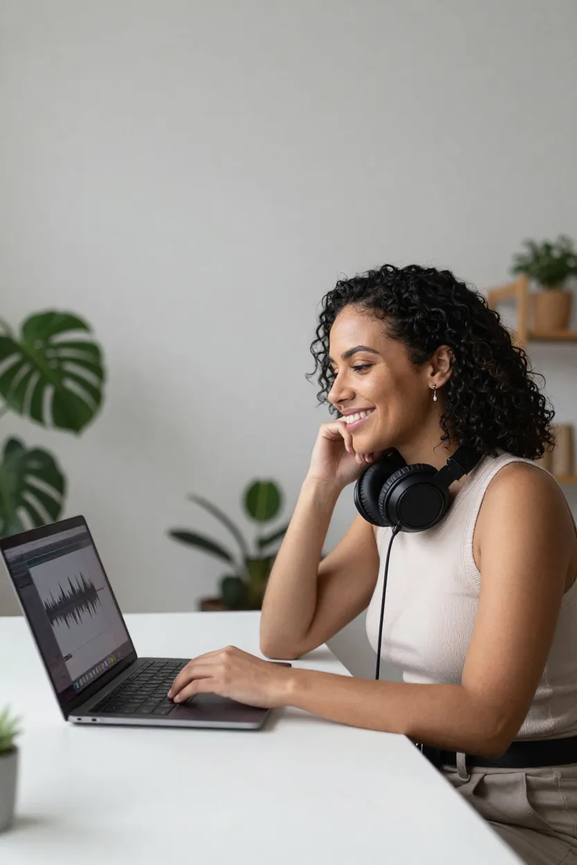 Criar Locução com IA - Antes