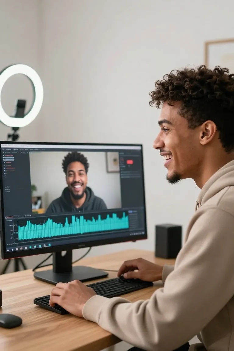 Para Vídeo: Narração Pronta em 30s - Antes