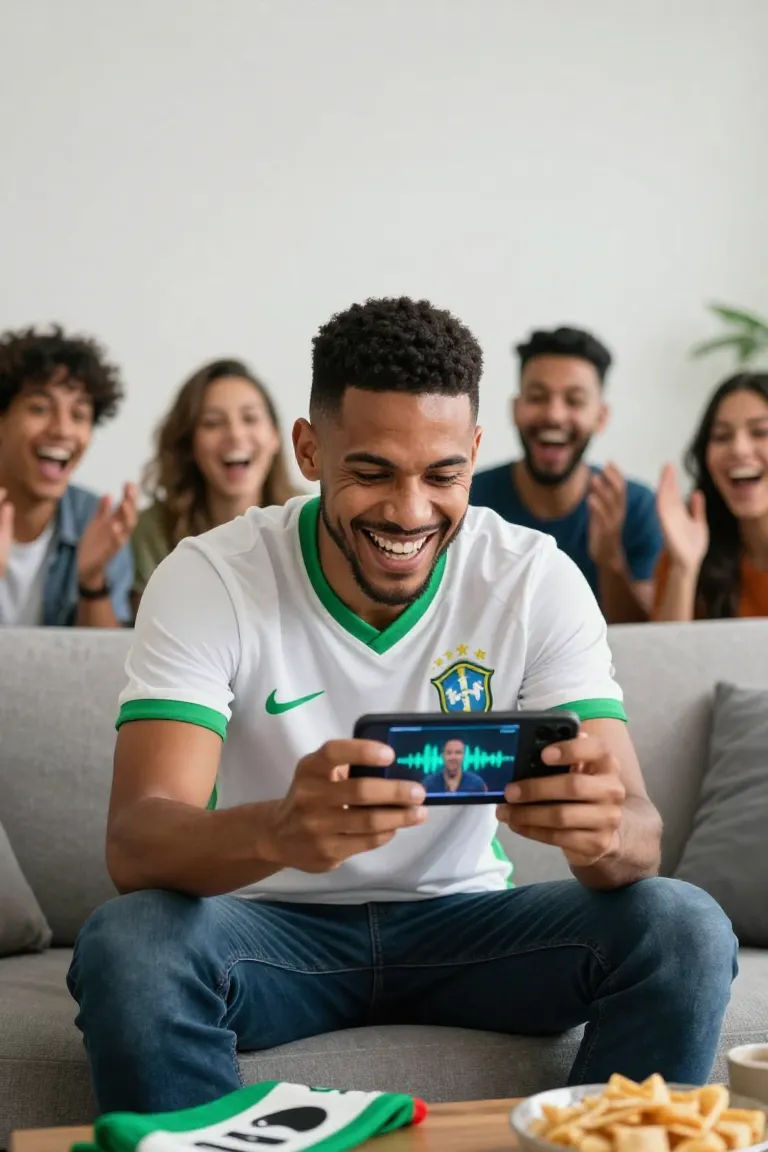 De Futebol: Narração de Craque - Antes