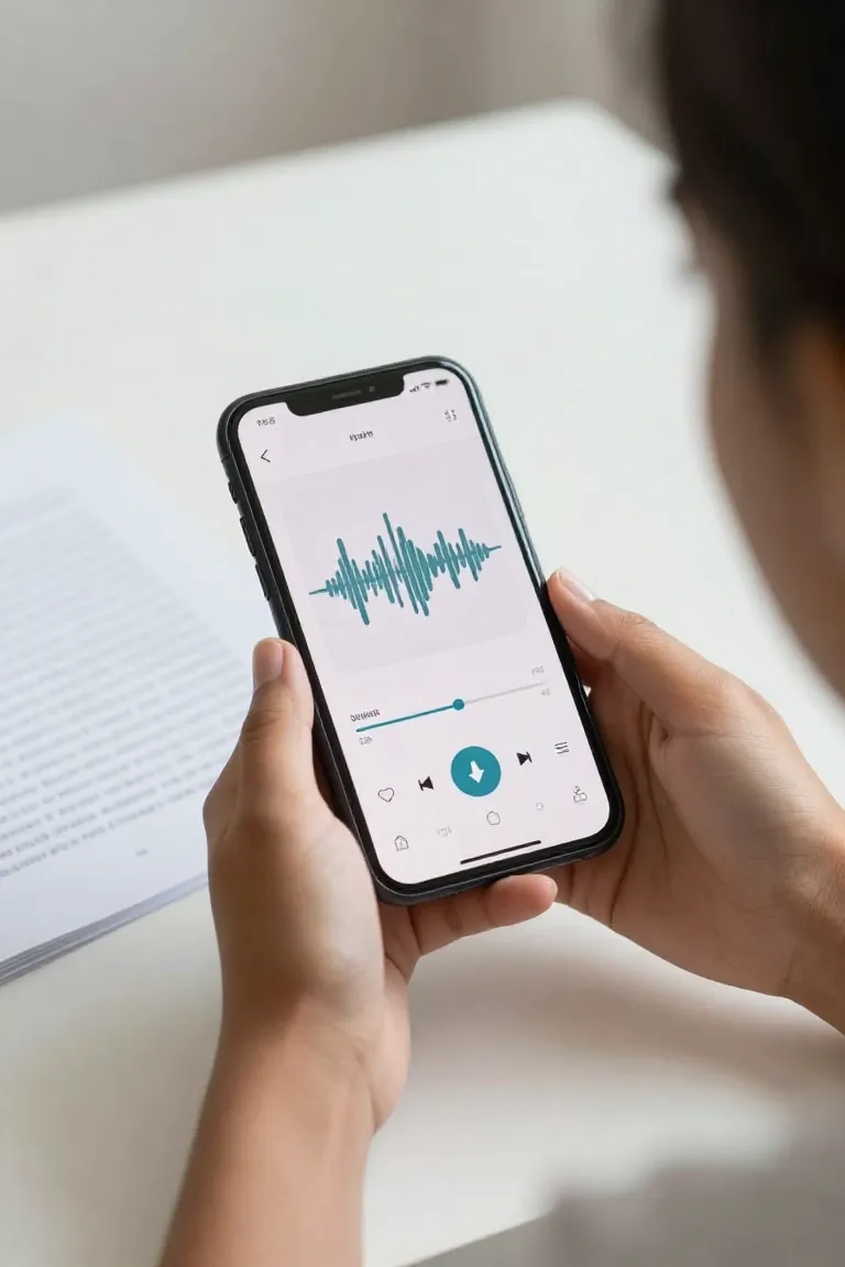 De Texto: Áudio Pronto em Segundos - Depois