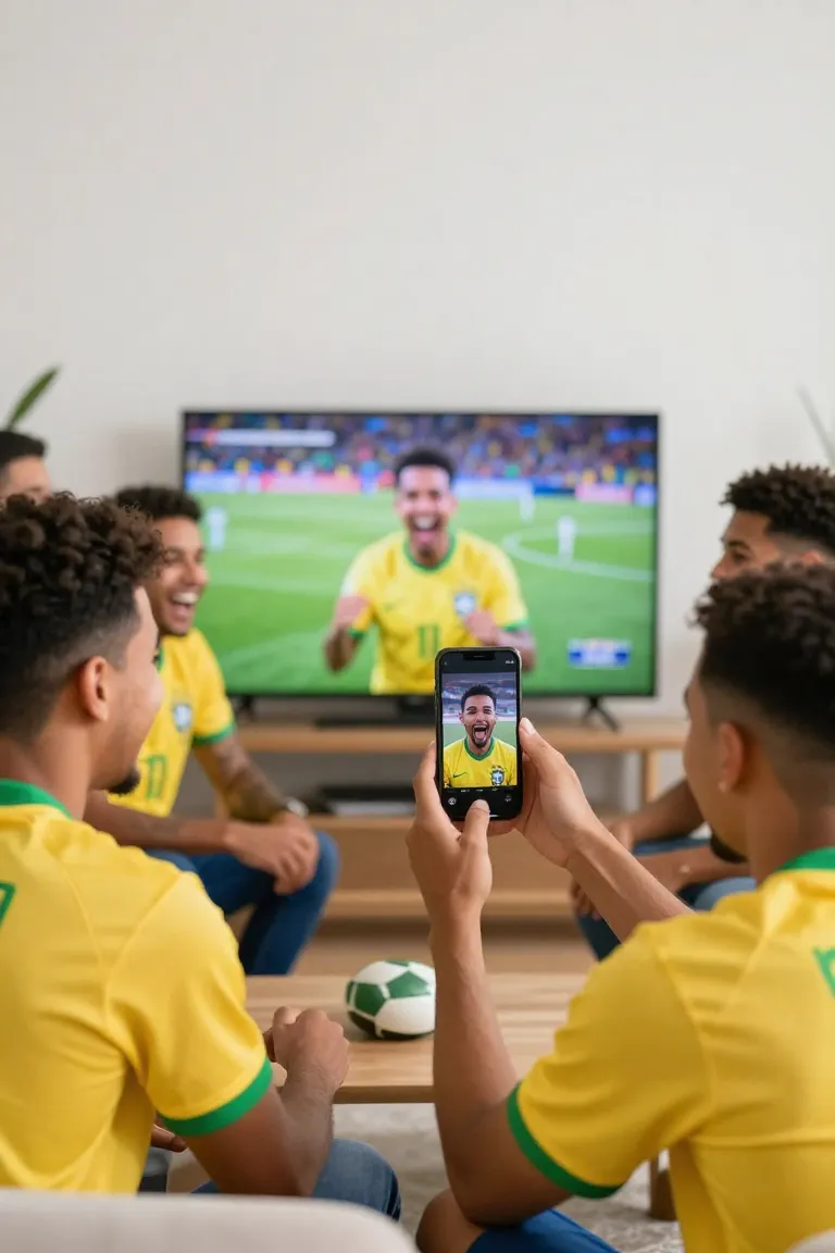 De Futebol: Narração Épica com IA - Antes