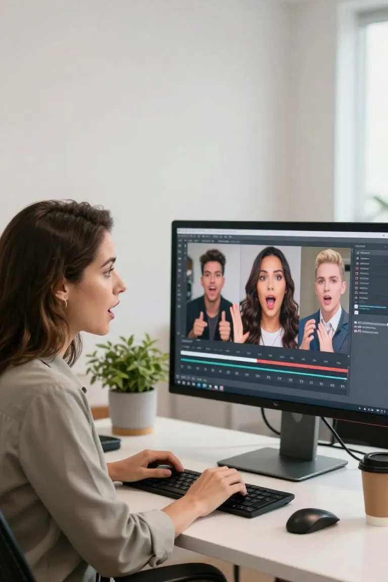 Em Vídeo: Lip Sync Automático - Antes