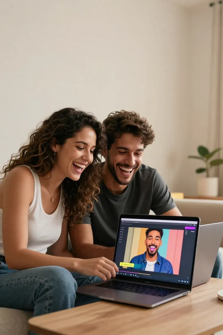 Animado: Lip Sync que Parece Real - Antes