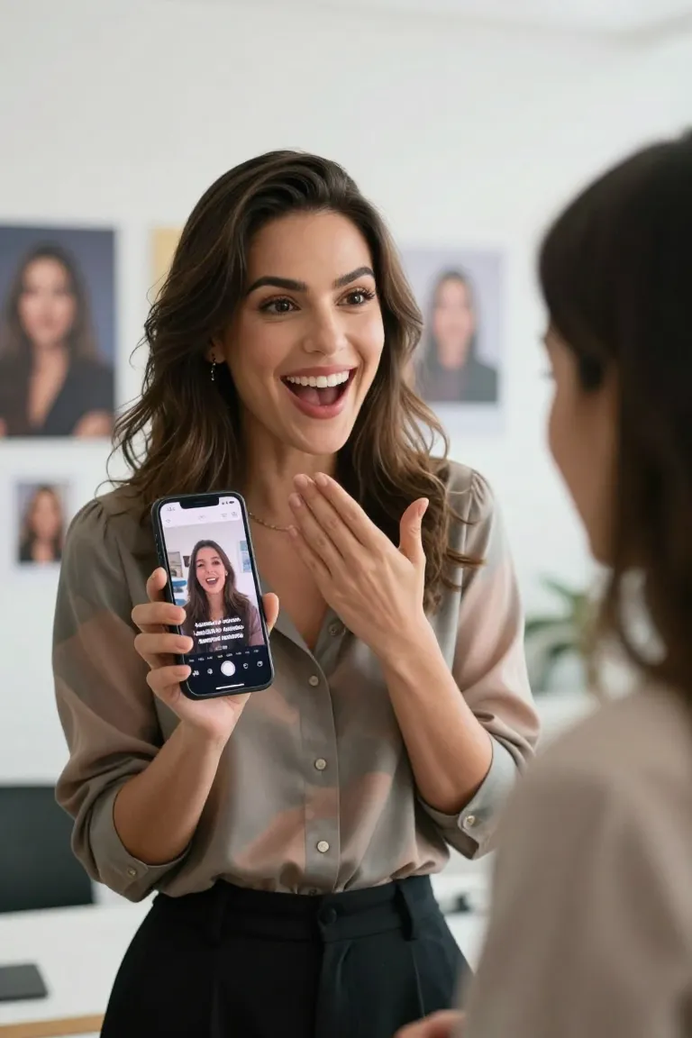 Falando: Famosos Dizem Sua Mensagem - Antes