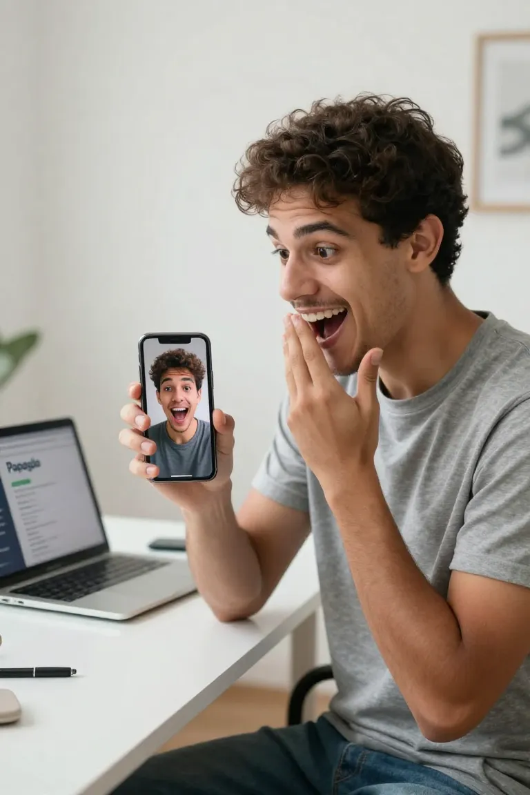 Com IA: Resultado em 30 Segundos - Antes