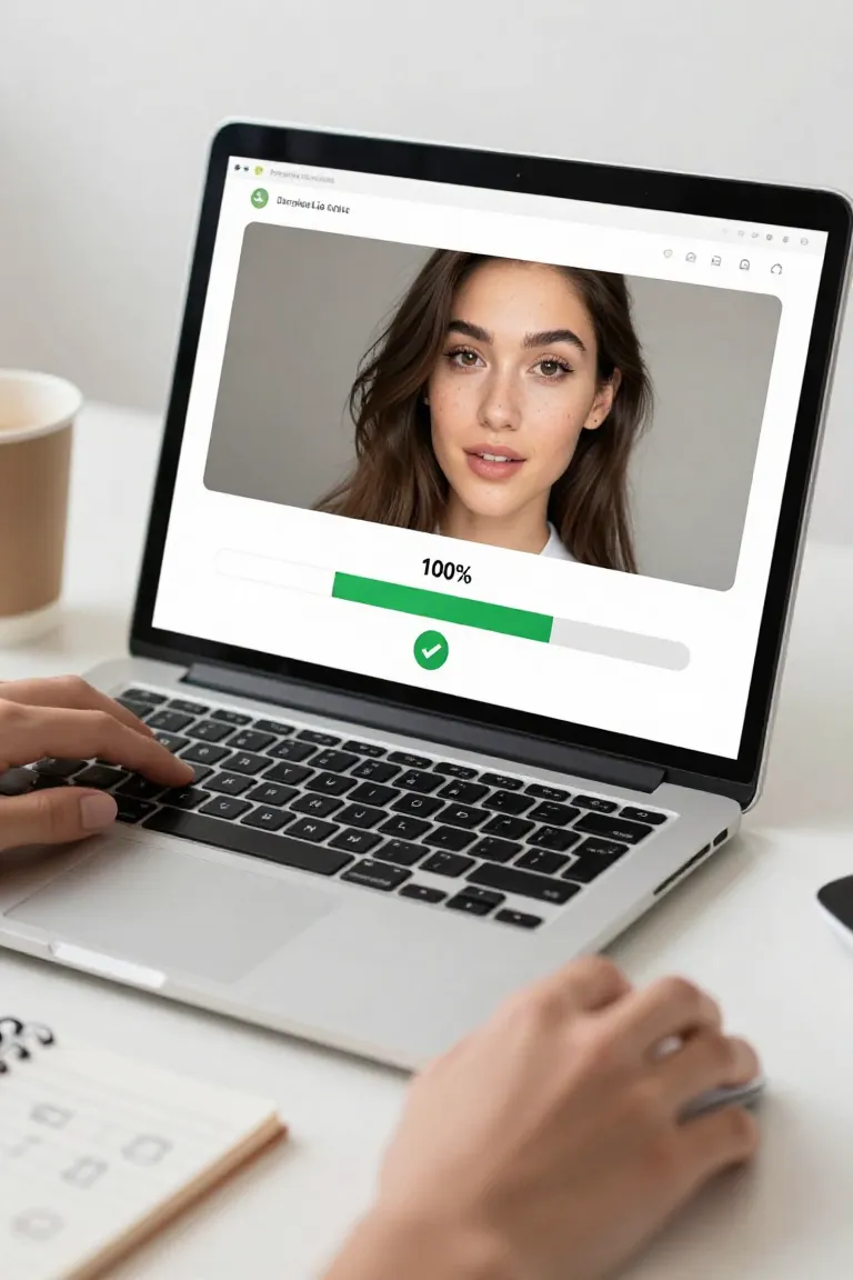 De Vídeo: Sincronize Lábios com IA - Depois