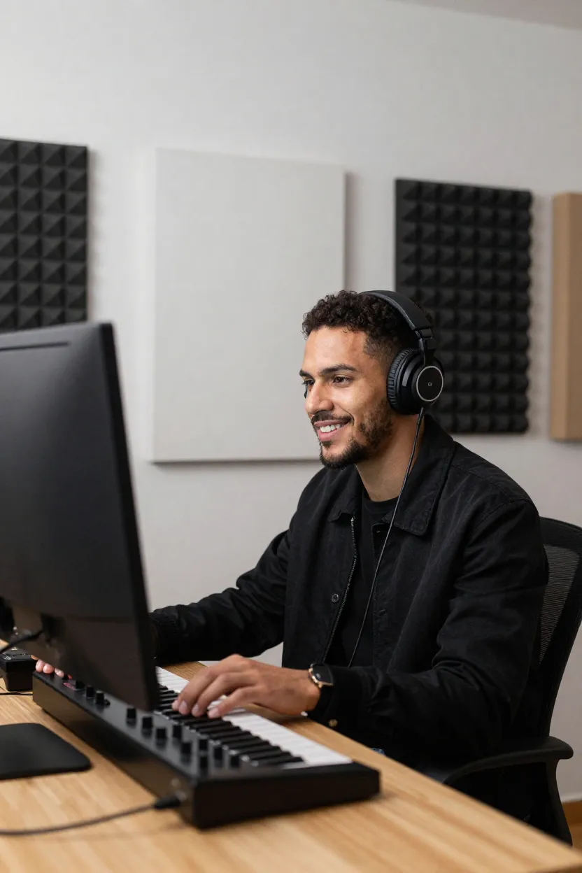 Gerar Voz com IA de Celebridades - Antes