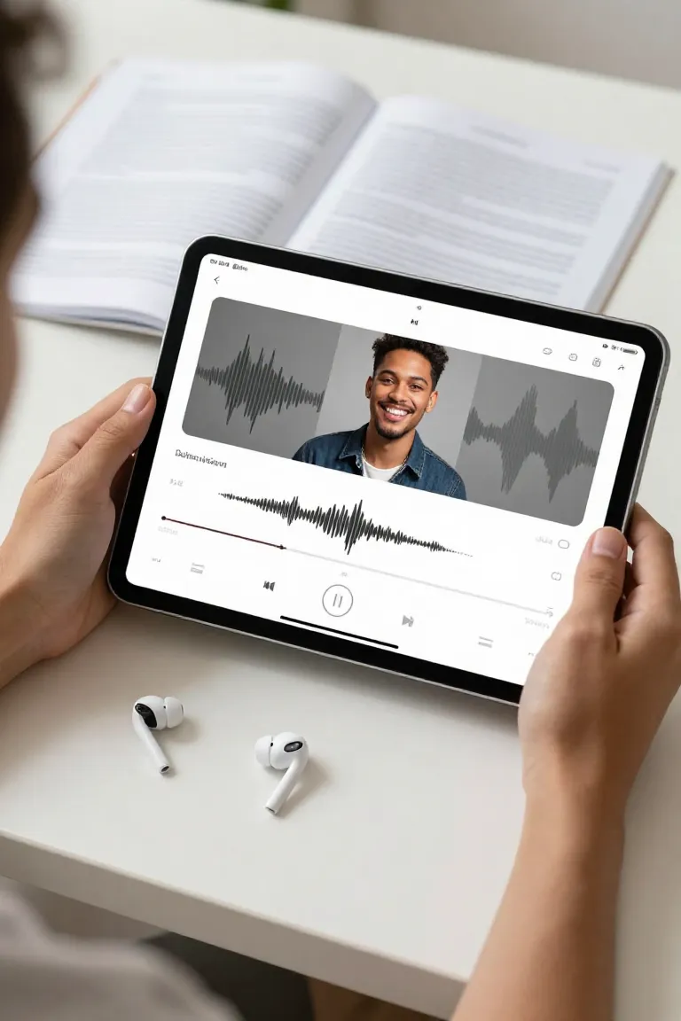 Para Narração: Qualidade de Estúdio - Depois