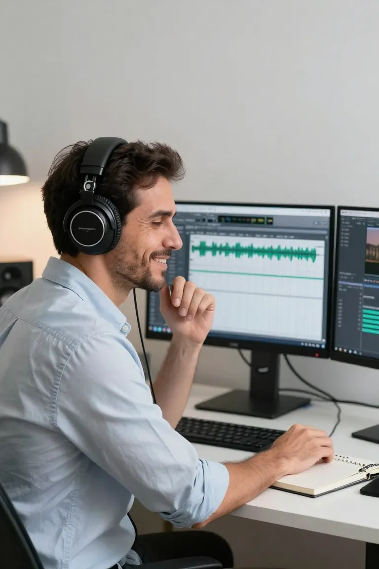 Profissional: Qualidade de Estúdio - Antes