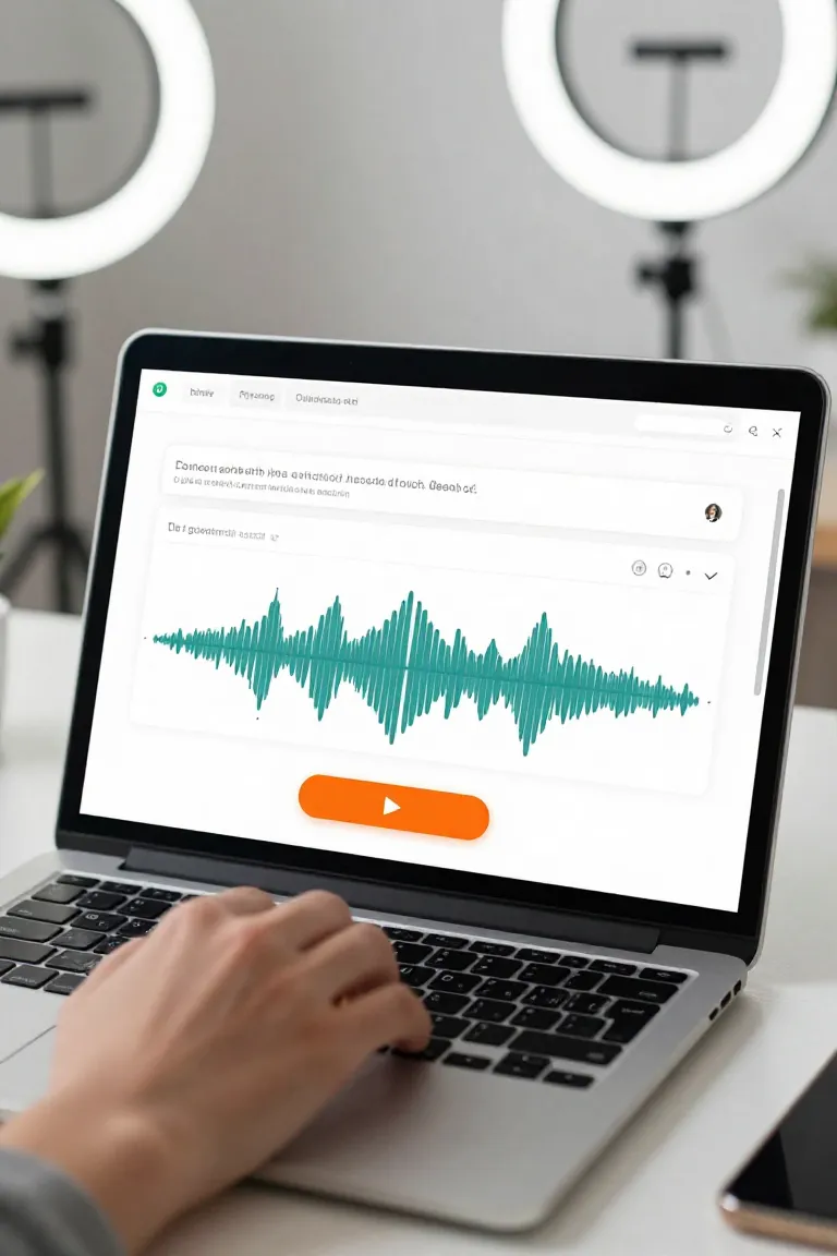 Com IA: Vozes de Famosos em 30s - Antes