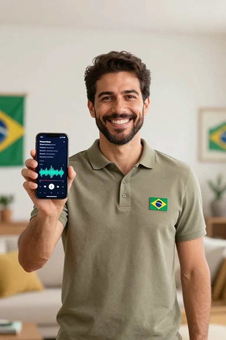 Em Português: Sotaque 100% Brasileiro - Antes