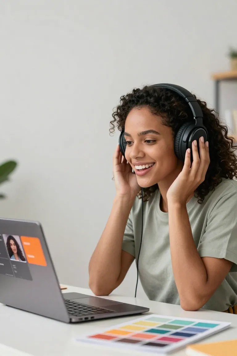 Com Voz Feminina Natural e Fluida - Depois